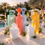Color Pedestal Set
