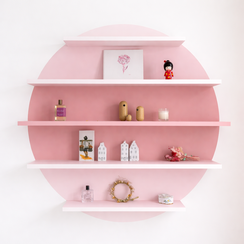 Blush Arc Wall Shelf Blush Arc Wall Shelf - Image 1