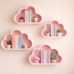 Blush Cloud Shelves