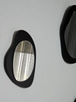 Noir Pebble Mirror