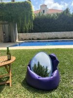 Azure Halo Mirror