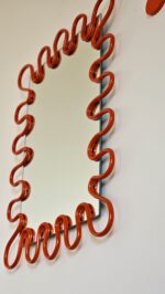 Crimson Splash Mirror - Image 3